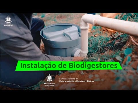 Instalação de Biodigestores
